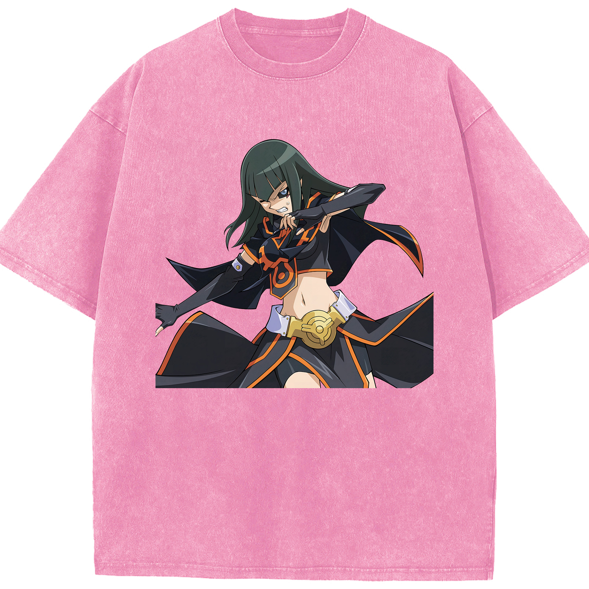 （画像用） 遊☆戯☆王 Yu-Gi-Oh! 綿100% ヴィンテージ風 半袖Tシャツ（フロントプリント）